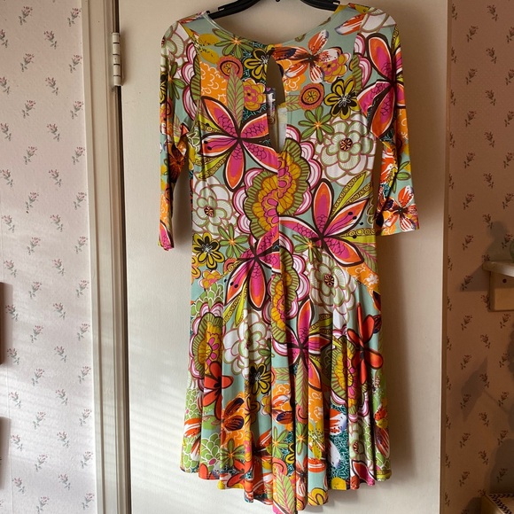 Salaam Colorful Floral NWT Dress - Picture 2 of 4
